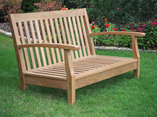Load image into Gallery viewer, teak chair sofa deep seating outdoor living patio furniture