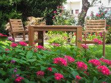 Load image into Gallery viewer, teak chair outdoor living patio furniture