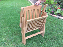 Load image into Gallery viewer, teak chair outdoor living patio furniture