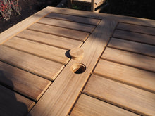 Load image into Gallery viewer, Teak patio table