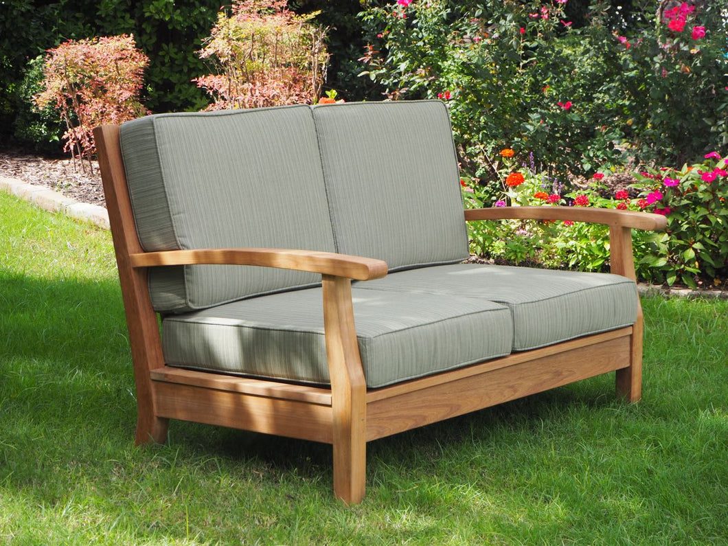 teak chair sofa deep seating outdoor living patio furniture