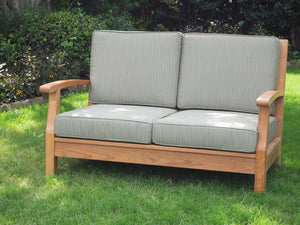 teak chair sofa deep seating outdoor living patio furniture