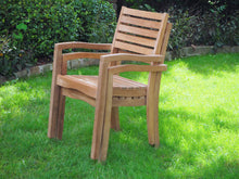 Load image into Gallery viewer, teak chair outdoor living patio furniture